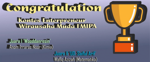 Congratulation Kimiawan Muda
