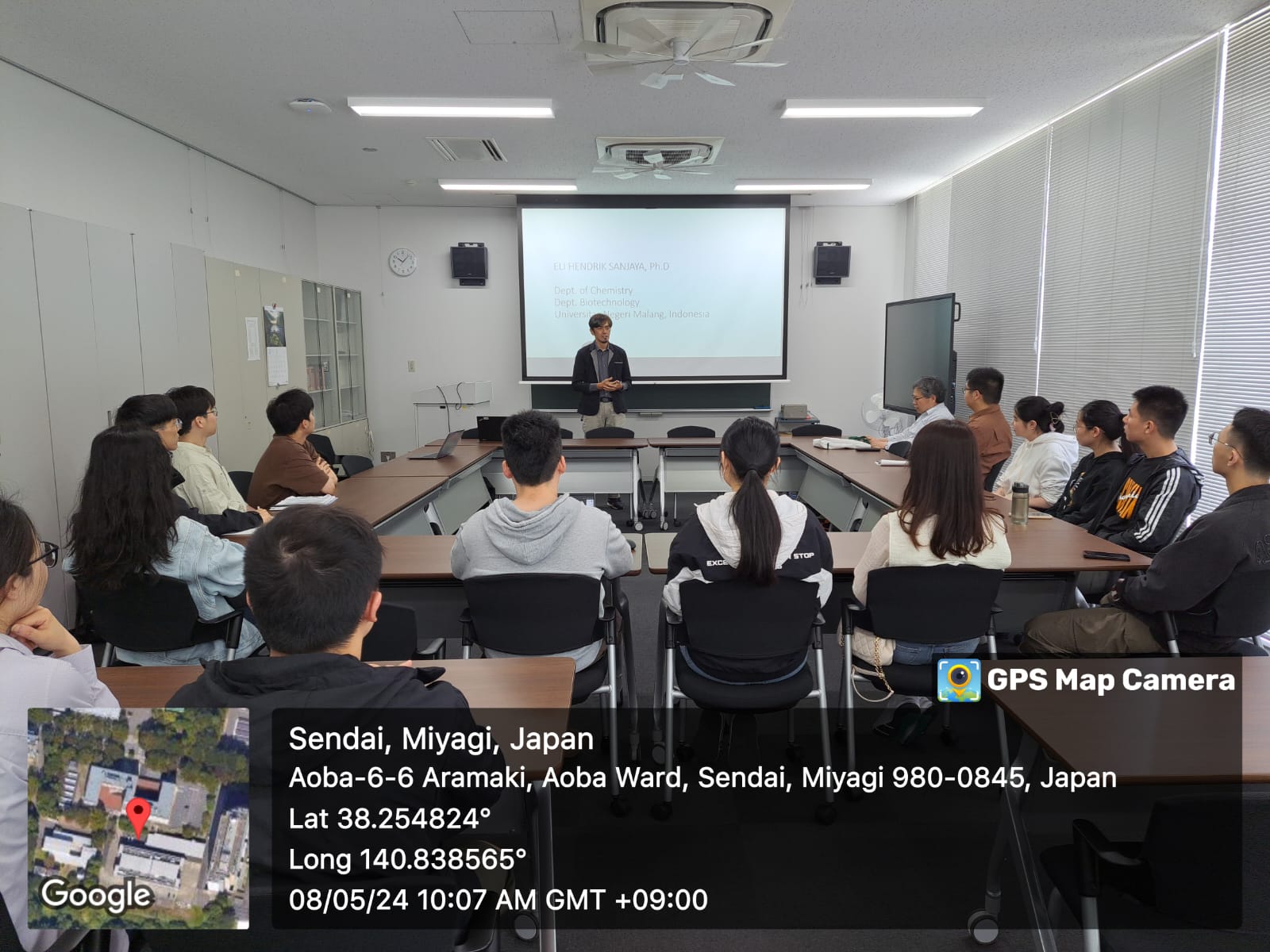 Dosen Departemen Kimia UM Lakukan Riset Kolaborasi dan Buka Peluang Kerjasama dengan Tohoku University Jepang