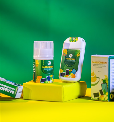 Karya Inovatif Produk Screen Cleaner Gadget Alami Ekstrak Kulit Apel Malang