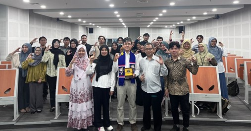 Guest Lecture: Synthesis and Applications of Sugar-Derived Julia-Kocienski Sulfones oleh Prof. Natsuhisa Oka dari Gifu University Jepang