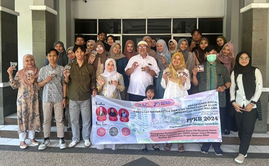 Pelatihan HACCP kepada Mahasiswa dan Alumni Departemen Kimia UM sebagai Agen Perubahan dalam Menjaga Kualitas dan Keamanan Produk Pangan