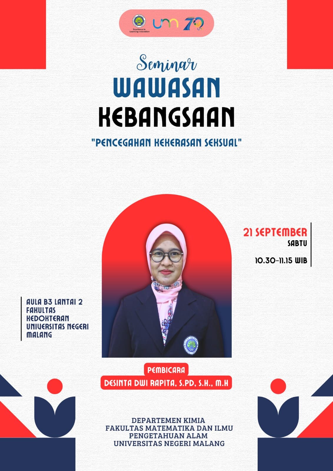 Seminar Wawasan Kebangsaan: “Pencegahan Kekerasan Seksual”