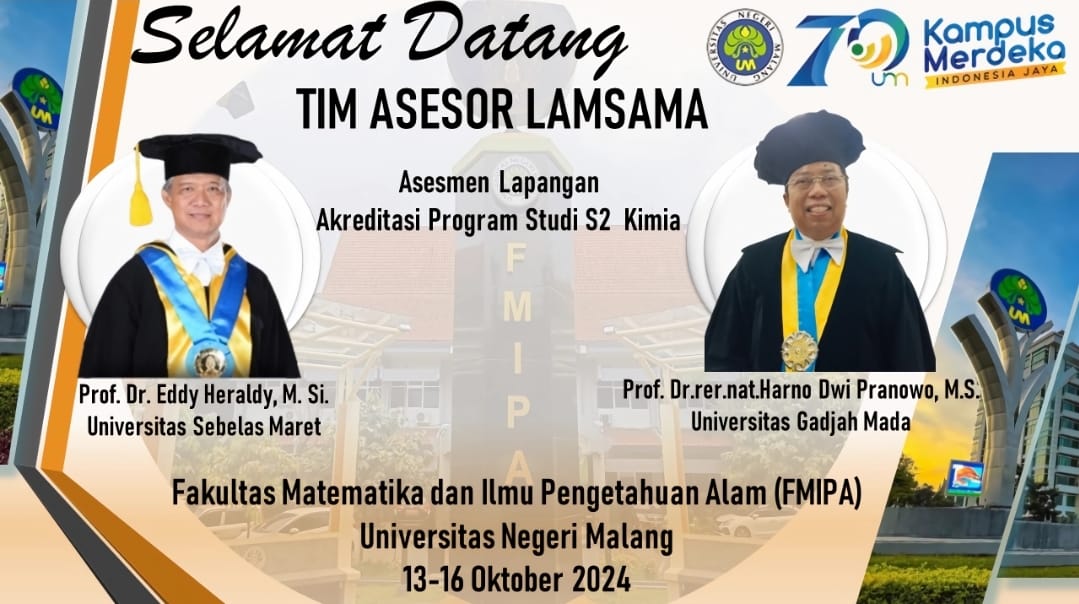 Asesmen Lapangan Akreditasi S2 Kimia