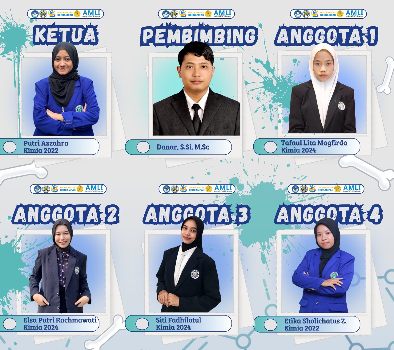 Mahasiswi Kimia UM menemukan Inovasi Sintesis dan Karakteristik Nanokomposit Hidroksiapatit dari Tulang Ayam dalam Biomaterial Lokal untuk Implan Tulang